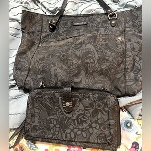 Purse and matching wallet SakRoots
